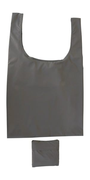 Eco-Friendly Reusable Foldable Shopping Bag / Tote Bag - Charcoal Grey
