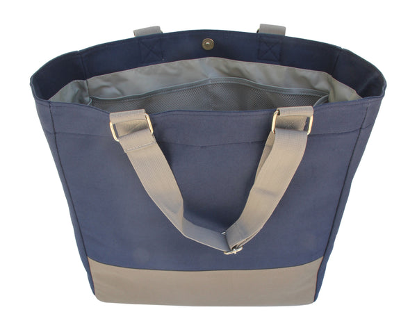 4 Reusable Foldable Shopping Bags and 1 Eco-Friendly Insulated Canvas Multipurpose Tote Bag / Picnic Bag / Reusable Shopping Bag / Farmers Market Bag / Beach Bag / Work Bag & more