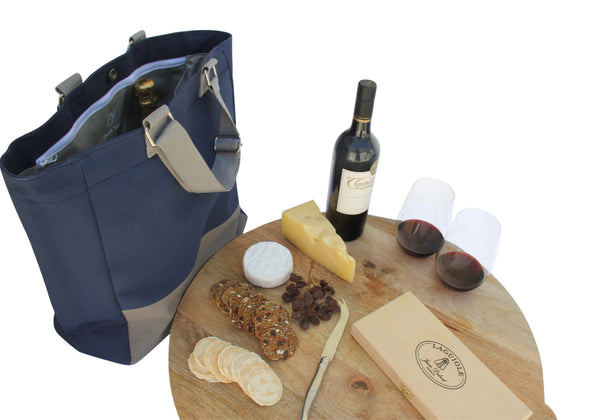 Eco-Friendly Insulated Canvas Multipurpose Tote Bag / Picnic Bag / Reusable Shopping Bag / Farmers Market Bag / Beach Bag / Work Bag & more